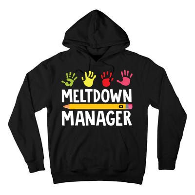 Daycare Provider Childcare Meltdown Manager Tall Hoodie