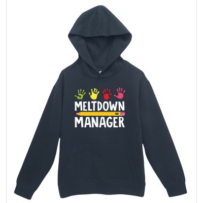 Daycare Provider Childcare Meltdown Manager Urban Pullover Hoodie