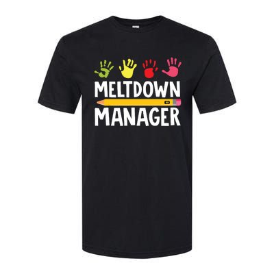 Daycare Provider Childcare Meltdown Manager Softstyle CVC T-Shirt