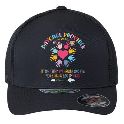 Daycare Provider Childcare Prek Teacher Appreciation Flexfit Unipanel Trucker Cap