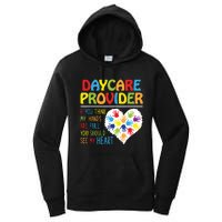 Daycare Provider Childcare Prek Teacher Appreciation Women's Pullover Hoodie