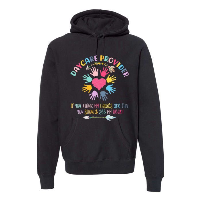 Daycare Provider Childcare Pre K Teacher Appreciation Premium Hoodie