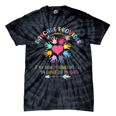 Daycare Provider Childcare Pre K Teacher Appreciation Tie-Dye T-Shirt