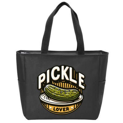 Dill Pickle Costume Adult Pickle Lover Zip Tote Bag