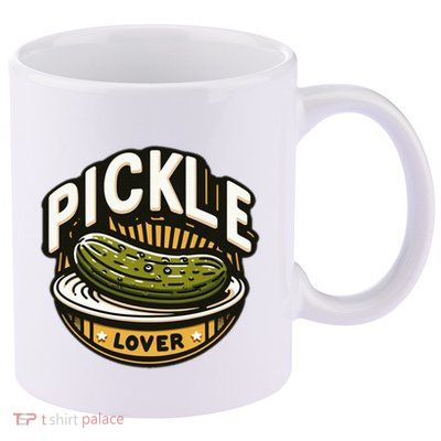 Dill Pickle Costume Adult Pickle Lover 11oz C Handle Ceramic Mug