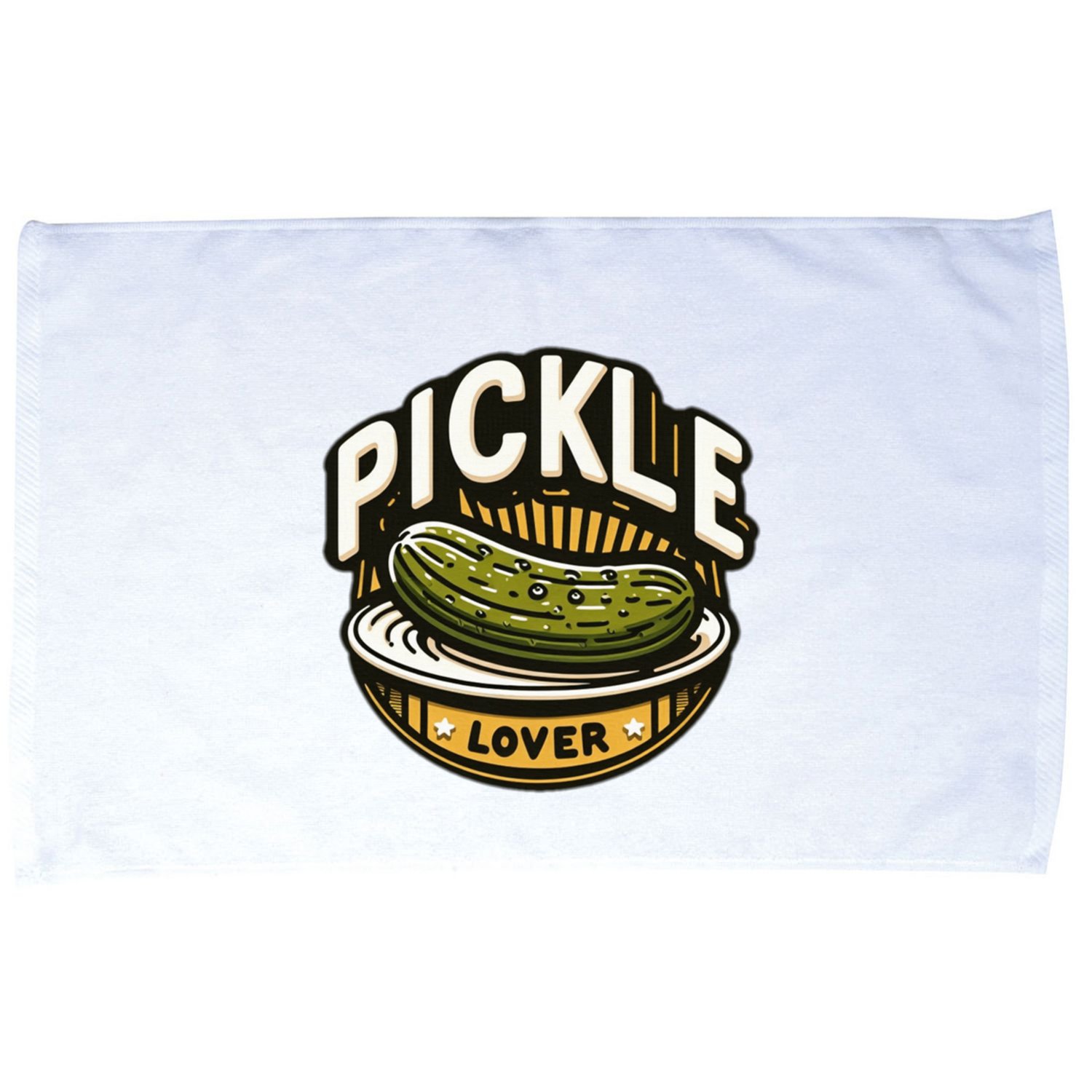Dill Pickle Costume Adult Pickle Lover Microfiber Hand Towel