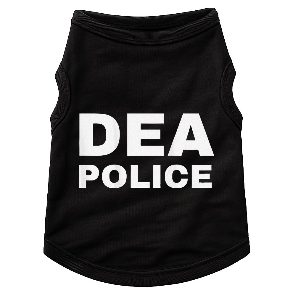 Dea Police Drug Enforcement Administration Doggie Tank