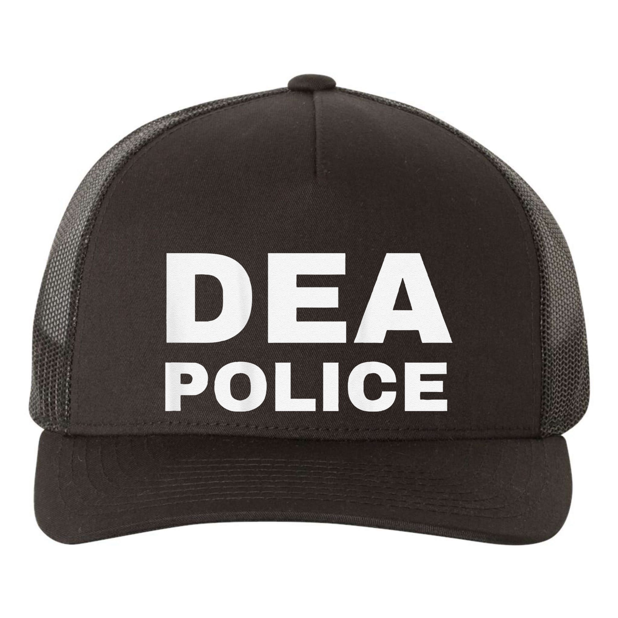 Dea Police Drug Enforcement Administration Yupoong Adult 5-Panel Trucker Hat