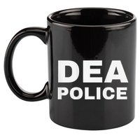 Dea Police Drug Enforcement Administration 11oz C Handle Ceramic Mug