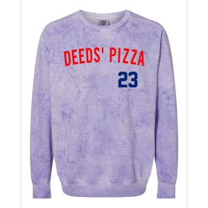 Deeds Pizza Colorblast Crewneck Sweatshirt