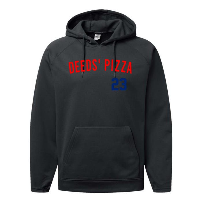 Deeds Pizza Performance Fleece Hoodie