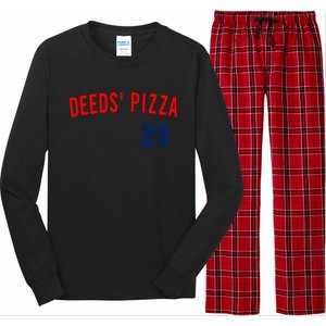 Deeds Pizza Long Sleeve Pajama Set