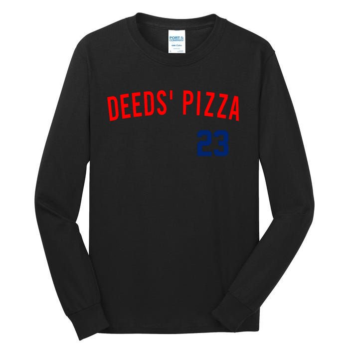 Deeds Pizza Tall Long Sleeve T-Shirt