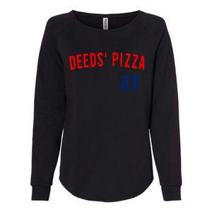 Deeds Pizza Womens California Wash Sweatshirt