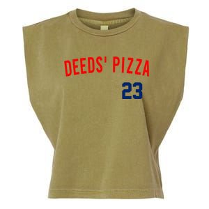 Deeds Pizza Garment-Dyed Women's Muscle Tee