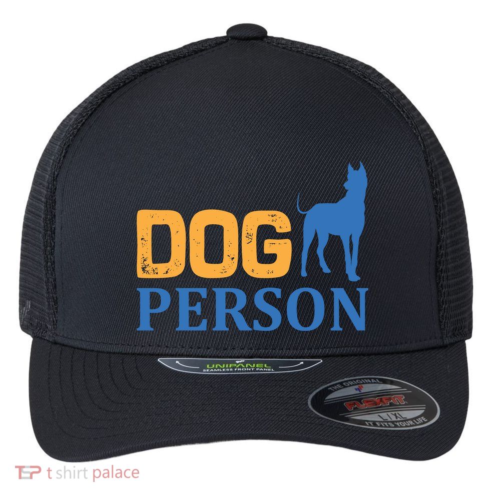 Dog Person Flexfit Unipanel Trucker Cap
