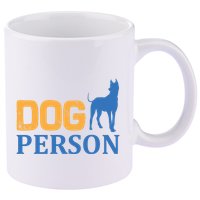 Dog Person 11oz C Handle Ceramic Mug