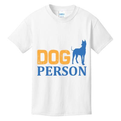 Dog Person Kids T-Shirt