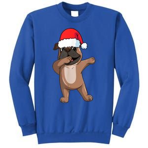 Dabbing Puggle Dog Hat Christmas Dab Dance Cute Dog Funny Gift Sweatshirt