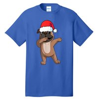 Dabbing Puggle Dog Hat Christmas Dab Dance Cute Dog Funny Gift Tall T-Shirt