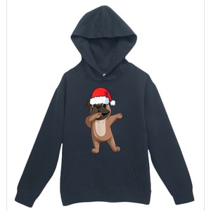 Dabbing Puggle Dog Hat Christmas Dab Dance Cute Dog Funny Gift Urban Pullover Hoodie