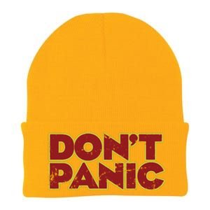 Don&39;T Panic Knit Cap Winter Beanie