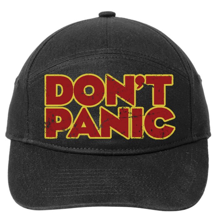 Don&39;T Panic 7-Panel Snapback Hat