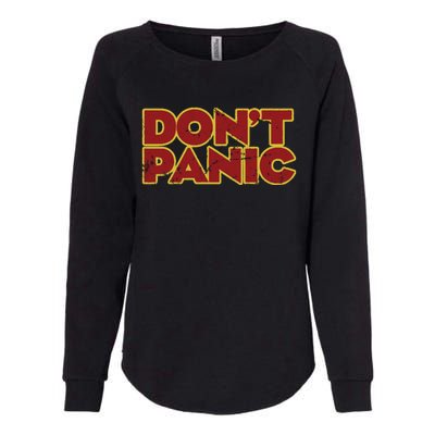 Don&39;T Panic Womens California Wash Sweatshirt