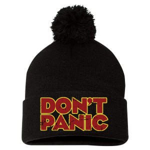 Don&39;T Panic Pom Pom 12in Knit Beanie