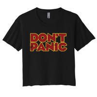 Don&39;T Panic Women's Crop Top Tee