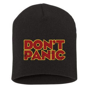 Don&39;T Panic Short Acrylic Beanie