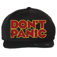 Don&39;T Panic Wool Snapback Cap