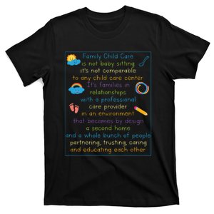 Daycare Provider Day Care Child Care Childcare Teacher T-Shirt