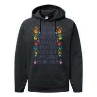 Daycare Provider Daycare Teacher Childcare Provider Performance Fleece Hoodie