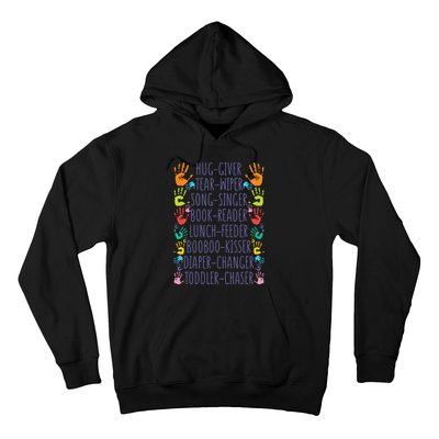 Daycare Provider Daycare Teacher Childcare Provider Hoodie