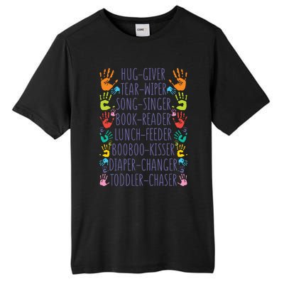 Daycare Provider Daycare Teacher Childcare Provider Tall Fusion ChromaSoft Performance T-Shirt