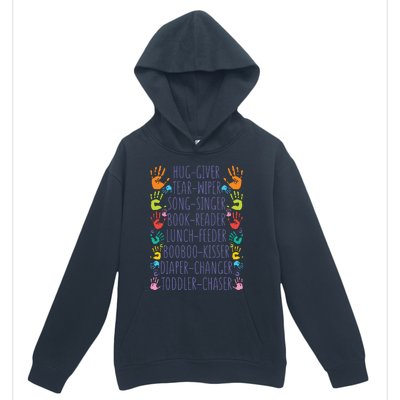 Daycare Provider Daycare Teacher Childcare Provider Urban Pullover Hoodie