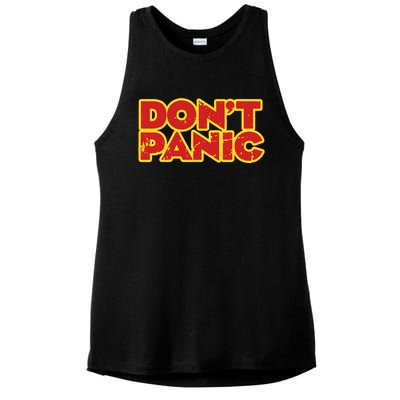 Dont Panic Ladies PosiCharge Tri-Blend Wicking Tank