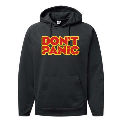 Dont Panic Performance Fleece Hoodie