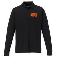 Dont Panic Performance Long Sleeve Polo