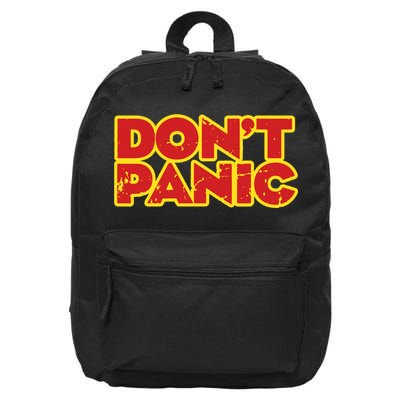 Dont Panic 16 in Basic Backpack