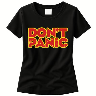 Dont Panic Womens T-Shirt
