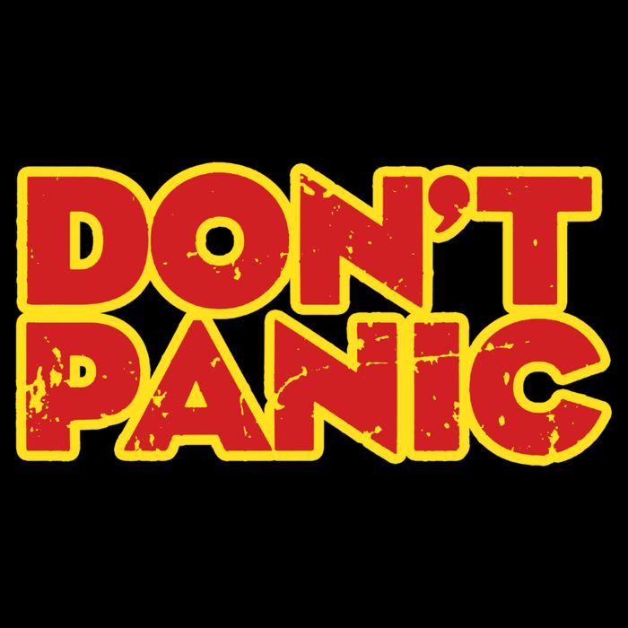 Dont Panic Wool Snapback Cap