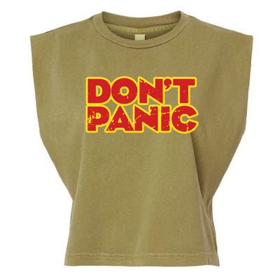 Dont Panic Garment-Dyed Women's Muscle Tee