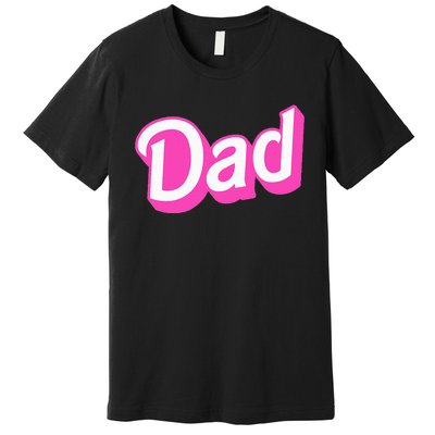 Dad Pink Premium T-Shirt