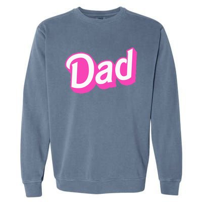 Dad Pink Garment-Dyed Sweatshirt