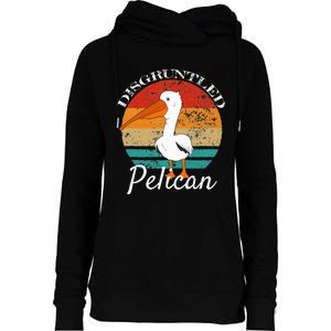 Disgruntled Pelican Womens Funnel Neck Pullover Hood