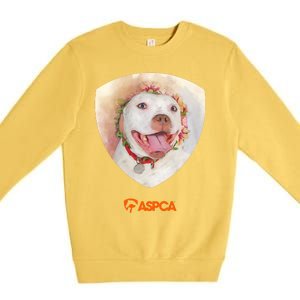 Dog Portrait Premium Crewneck Sweatshirt