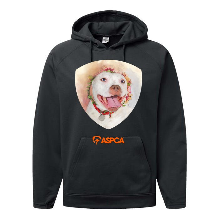 Dog Portrait Performance Fleece Hoodie