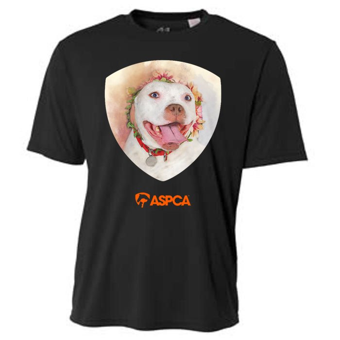 Dog Portrait Cooling Performance Crew T-Shirt